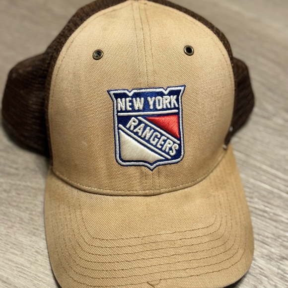 Carhartt New York Rangers Tan and Brown SnapBack - Picture 2 of 8